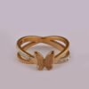 Radiant Butterfly Melody Ring -  Size 8