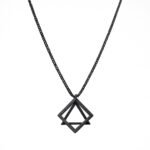Triangle Necklace for men