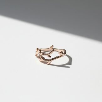 Minimalist Branch Twig Ring
