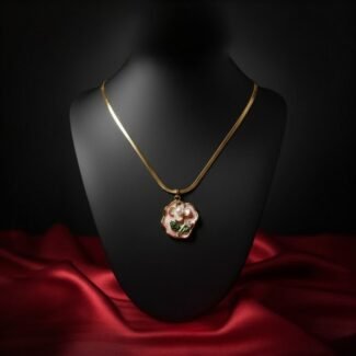 Pink and Pearl Necklace