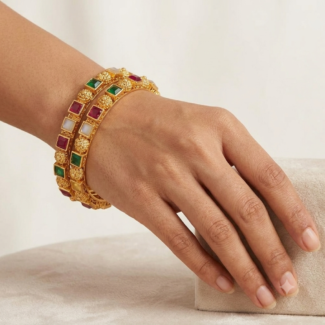 Navratna style bangles