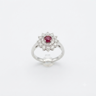 Floral Cluster Ring