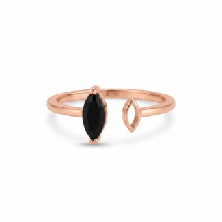 Marquise Cut Open Ring