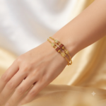 Rudraksha Gold Bracelet