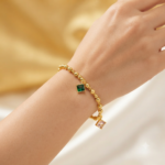 Beaded Charm Bracelet