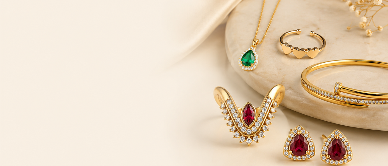 Premium Gold-Plated</br> Jewelry 