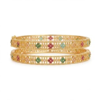 Designer Floral Jali Bangles