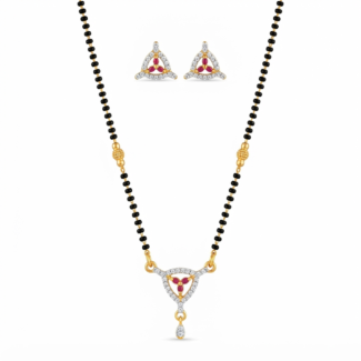 Fusion Treasury Mangalsutra with earrings